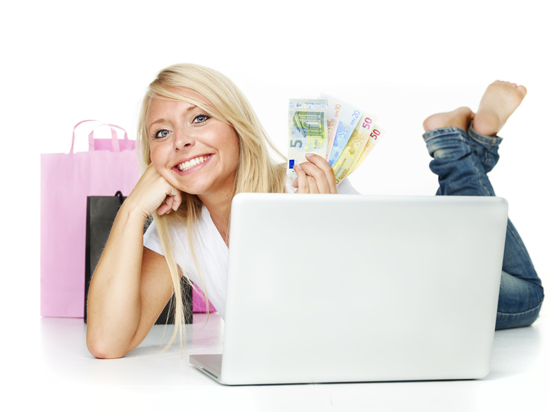 Woman did a bargain on the internet